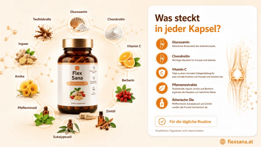 FlexSana — die Formel in Kapseln